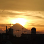 Vol.15「夕暮れの富士山」<br />（2012年神奈川県）